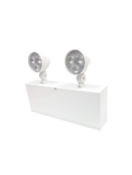 SLA-2L steel battery unit 2 x 2W Crisp White LED heads 6VDC 36W Battery Capacity Over 4 hours duration standalone unit